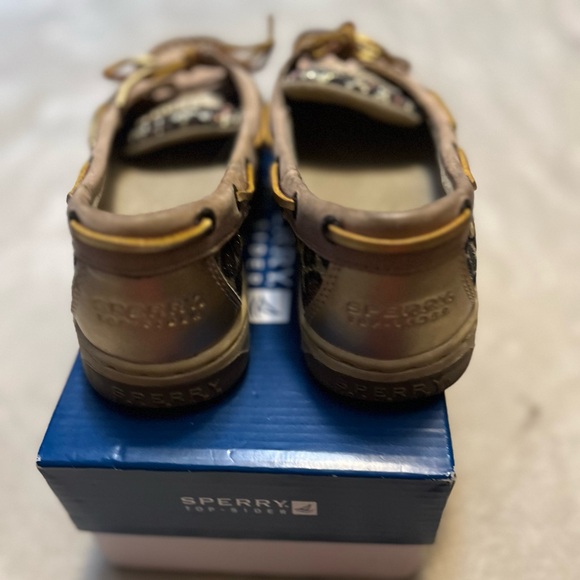 Cheetah youth sperrys - Picture 5 of 6